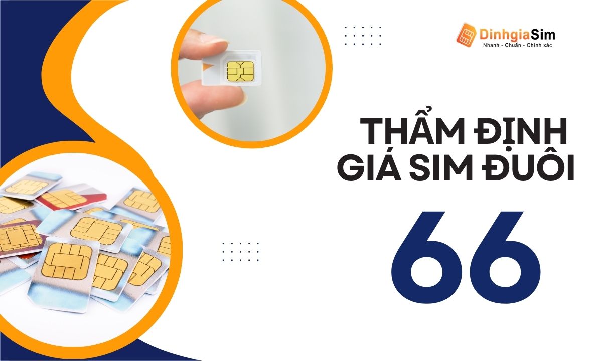 Thẩm định giá sim đuôi 66 có giá bao nhiêu?