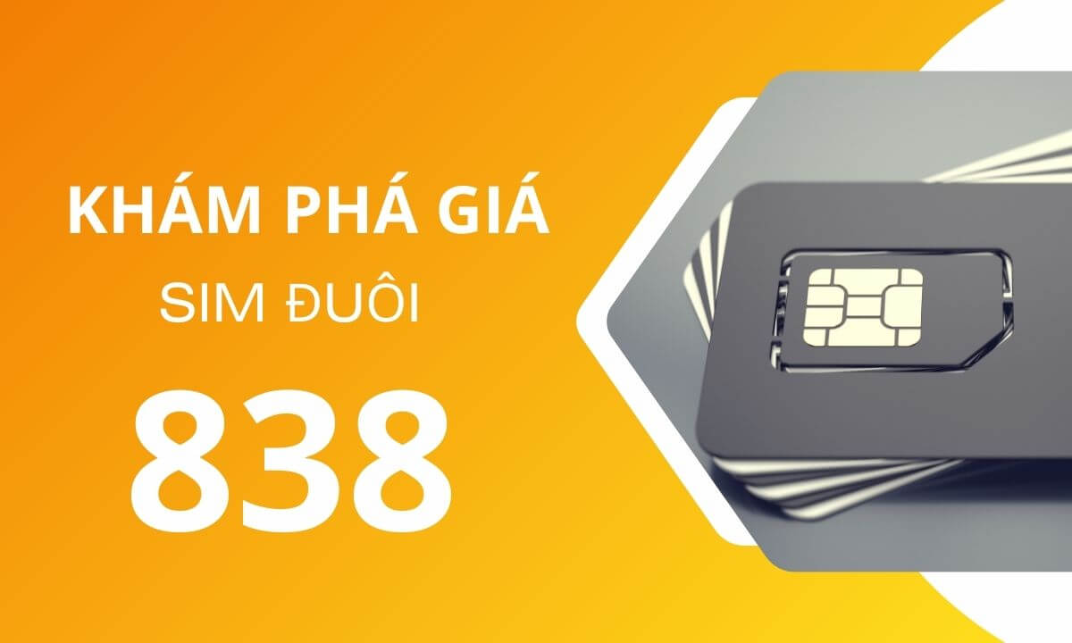 Khám phá giá sim đuôi 838 là bao nhiêu? Những dạng sim đuôi 838 nào được yêu thích?